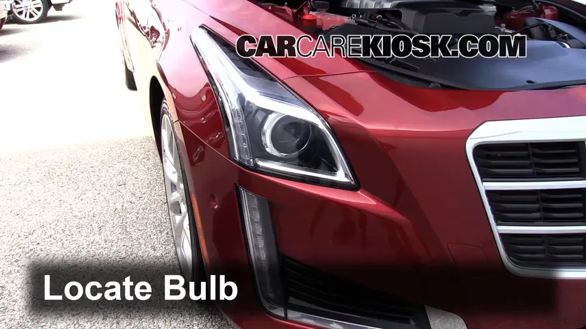 2015 Cadillac CTS 2.0L 4 Cyl. Turbo Lights Daytime Running Light (replace bulb)